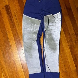 Helmut Lang vintage pants reflective fabric 90s Vintage rare find size 42